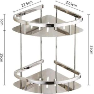 Bathroom Corner Shelf Stainless Steel-featured image