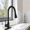 KITCHEN PULL OUT MIXER BLACK-gallery image