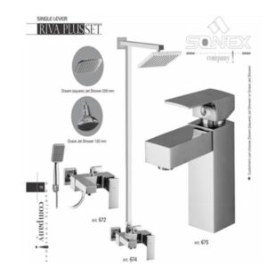 Single lever riva plus set-product image