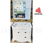 Bathroom cabinet vanity pvc with mirror-featured image