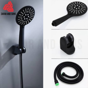 Multifunctional five Modes Hand Shower Head Black Color-featured image