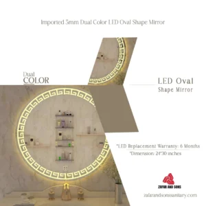 OVAL LED MIRROR - featured image