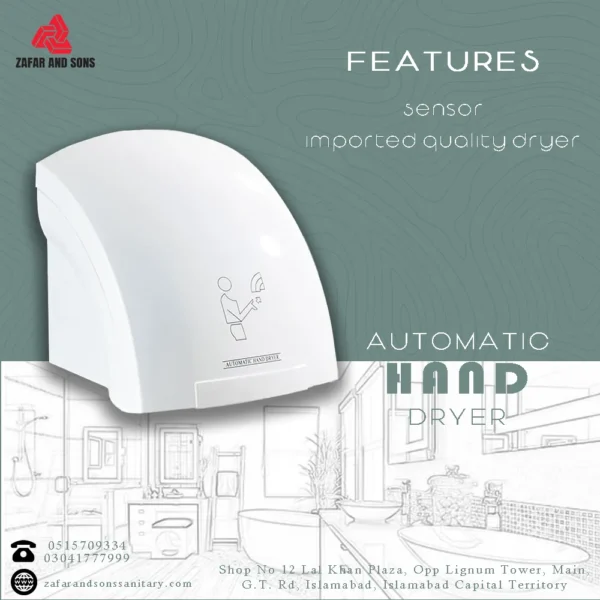 automatic hand dryer - featured image