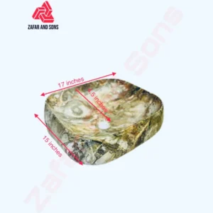 Coffee marble texture vanity bowl - product image2