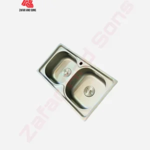 Imported machine made double bowl kitchen sink - product image4