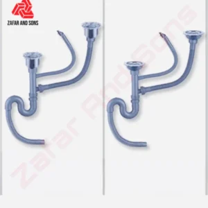 Imported machine made double bowl kitchen sink - product image5