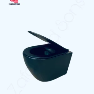 Imported Black Wall Hung Commode 2353 - product image2